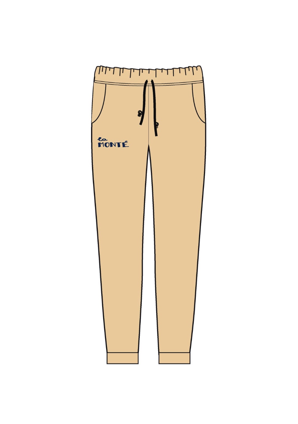 Basic Jogginghose Beige
